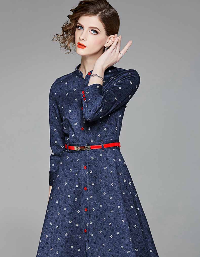 Blue Star Dress – vorome