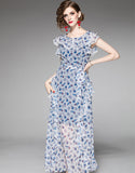 Pincushion Flower Dress