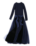 Navy Nepeta Dress
