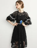 Black Dress Two-Piece