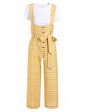 Yellow Vivacious Two-Piece