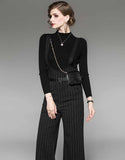 Black Sophia Two-Piece