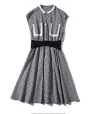 Black Lattice Dress