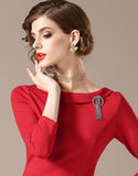 Red Rose Dress